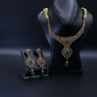 Volta Rose Gold Plated Cubic Zirconia Bow Pendant