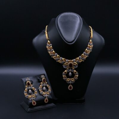 Yellow Gold Plated Silver Pave Cubic Zirconia Huggie Earrings