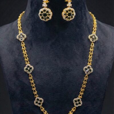 Midnight Clover Sterling Set