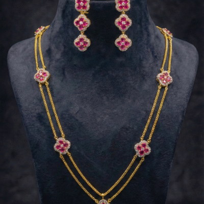 Ruby Blossom Elegance Set