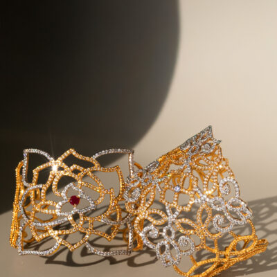 Luna Grace Sterling Bangle