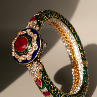 The Empress Heritage Enamel Bangle